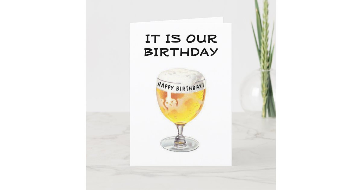 happy birthday beer images