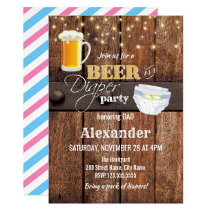 dadchelor party invitations  zazzle