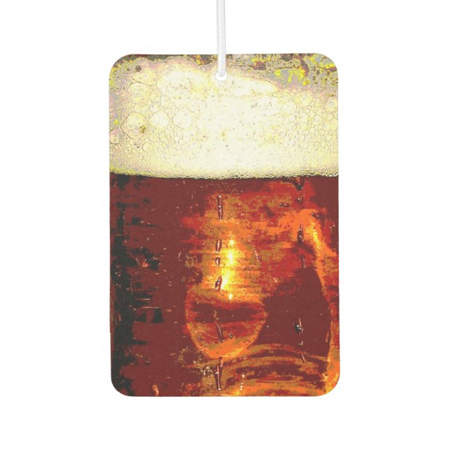 Beer and Foam Air Freshener (Front)