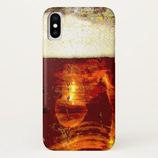 Beer and Foam iPhone X Case