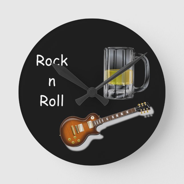 Beer and Guitar Clock (Front)