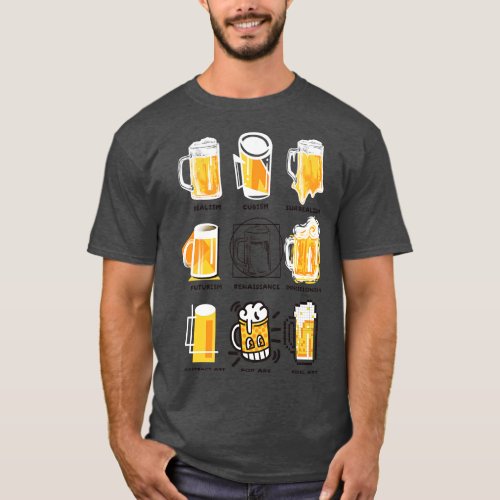 Beer art history T_Shirt