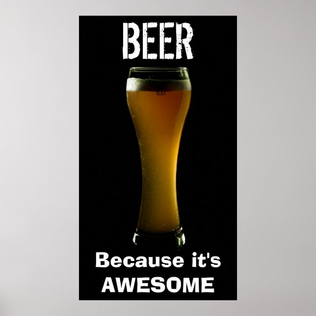 Beer awesome poster (Front)