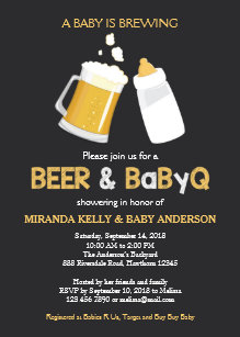 bbq baby shower invitations zazzle