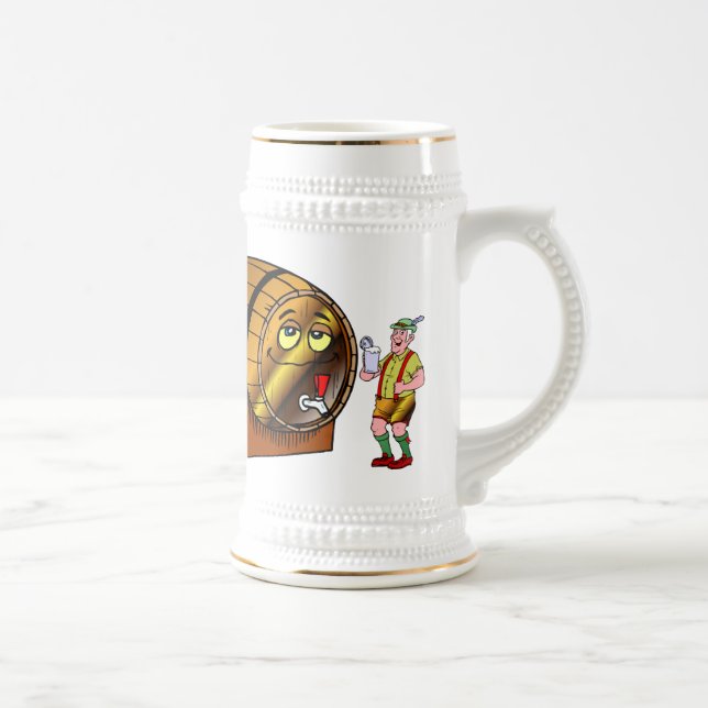 Beer barrel stein (Right)