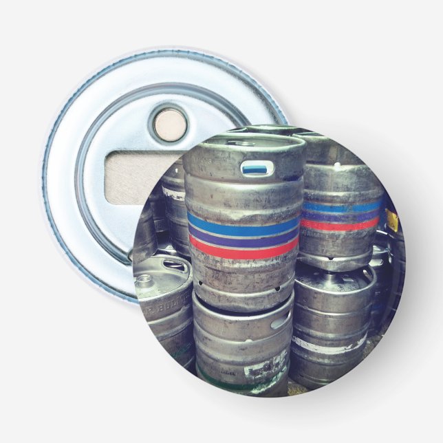 Beer barrels bottle opener (Front)