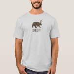 Beer Bear Deer T-shirt at Zazzle