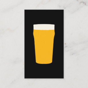 Beer Beer Garden Bartender Business Card
