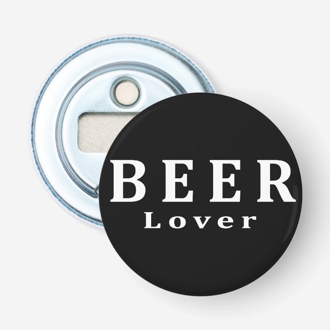 Beer, beer lover bottle opener (Front)