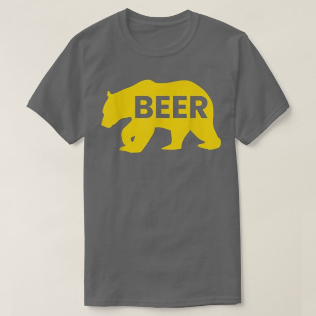Beer Beers, Day, Alcoholic, Bears, Wild, Wildlife  T-Shirt (Design Front)
