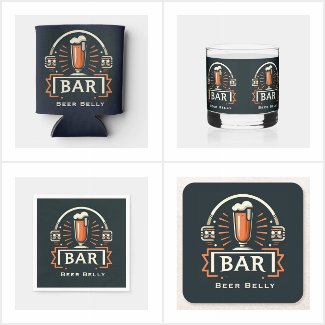 Beer Belly Beer Mug HOME BAR