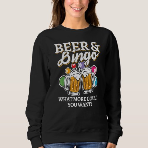Beer  Bingo  lucky gambling Premium Sweatshirt
