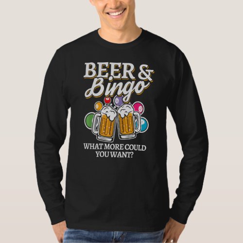 Beer  Bingo  lucky gambling Premium T_Shirt