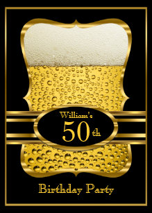 beer party invitations zazzle