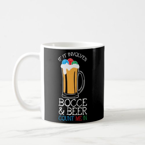 Beer Bocce Ball Coffee Mug