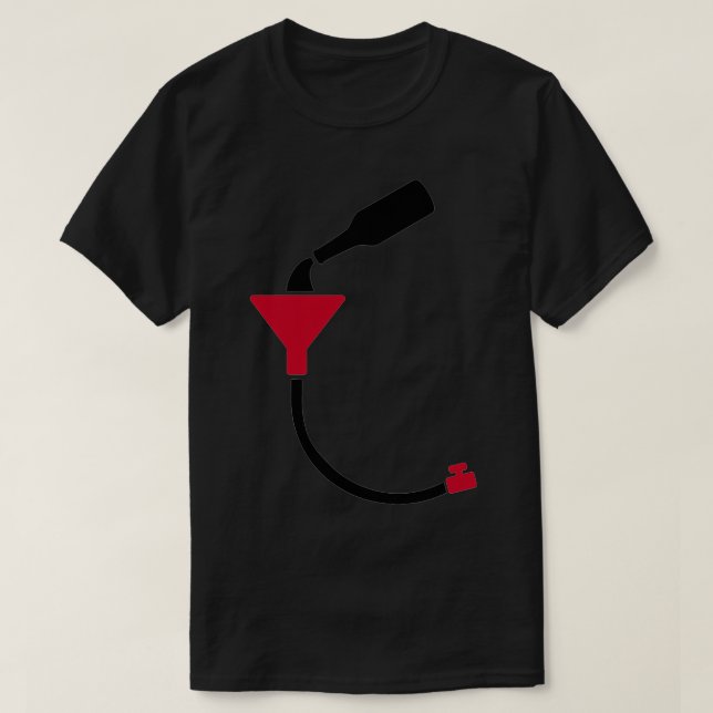 Beer Bong T-Shirt (Design Front)