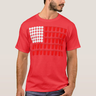 Beer Bong Table Drinking Game  T-Shirt