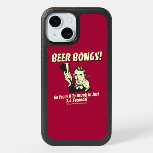 Beer Bongs Go From 0 To Drunk In 35 iPhone 15 Case