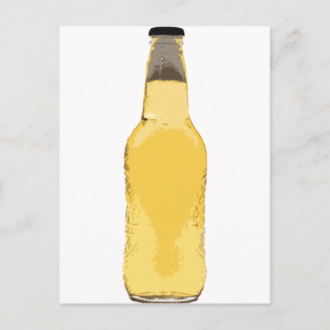 Beer Bottle Postcard (Front)
