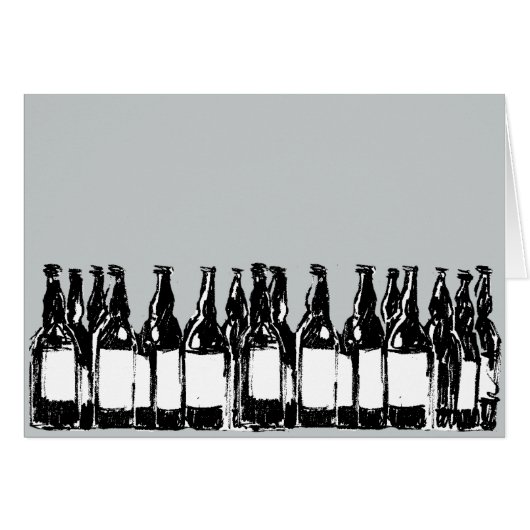 beer bottles cards (Front Horizontal)