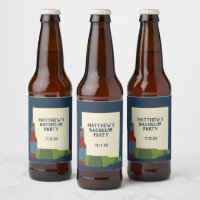 Beer Bottles Graphic Custom Message