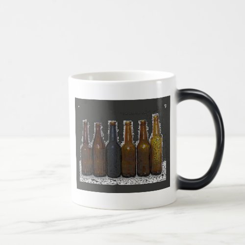 Beer Bottles Magic Mug