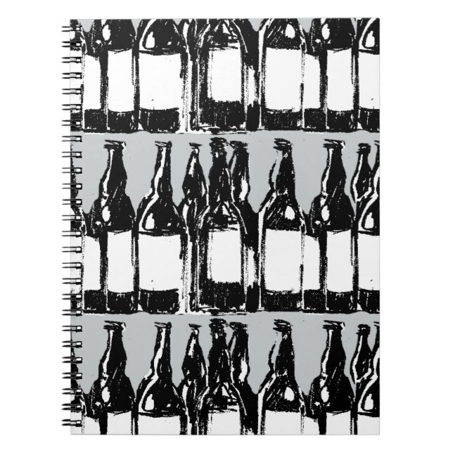 beer bottles notebook (Front)