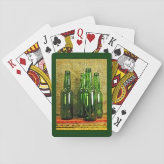 Beer Bottles Playing Cards