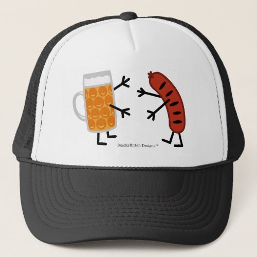 Beer  Bratwurst Trucker Hat