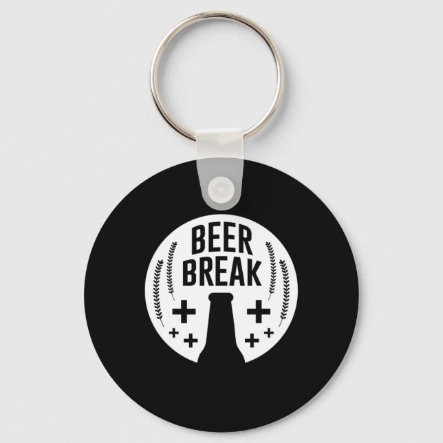Beer Break Keychain (Front)