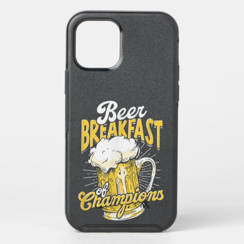 Beer Breakfast of champions _ Breakfast Morning Be OtterBox Symmetry iPhone 12 Pro Case