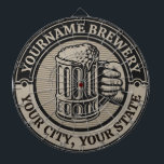 Beer Brewing Personalized NAME Brewery Big Mug   Dart Board<br><div class="desc">Personalized NAME Beer MUG Slammer Brewery Bar design,  featuring craft beer tap. Customize with your NAME or Custom Text!</div>