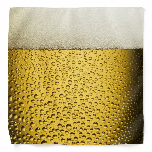 Beer Bubbles 1 Bandana (Front)