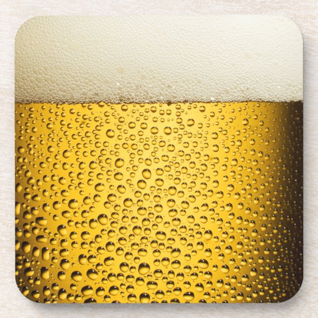 Beer Bubbles 1 Coaster (Front)