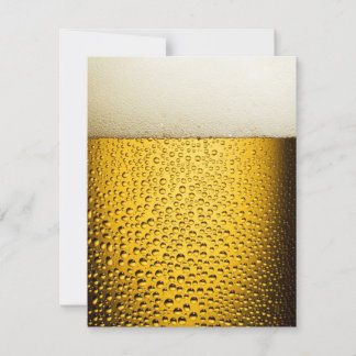 Beer Bubbles 1 Holiday Card