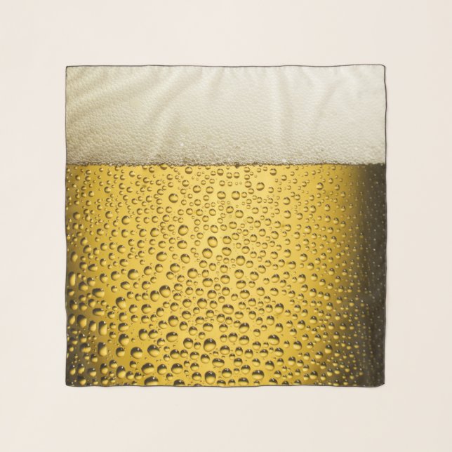 Beer Bubbles 1 Scarf (Front)