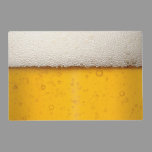 Beer Bubbles Background Pattern Placemat