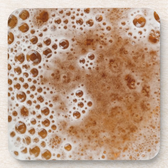 BEER BUBBLES BEVERAGE COASTER (Front)