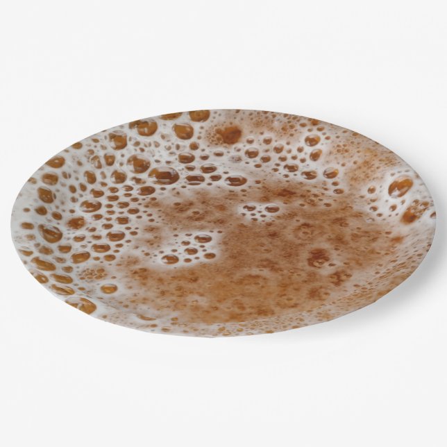 BEER BUBBLES PAPER PLATES (Angled)