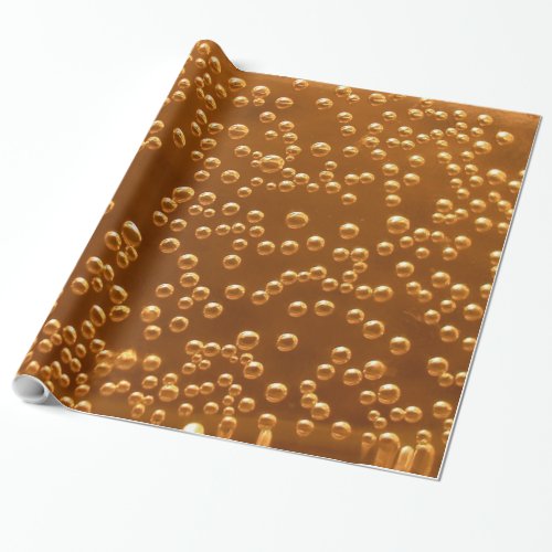 Beer Bubbles Wrapping Paper