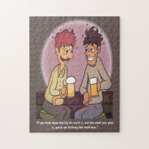 Beer Buddies 252 PC Jigsaw Puzzle