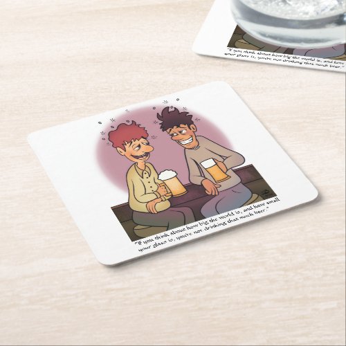 Beer Buddies Paper Coaster