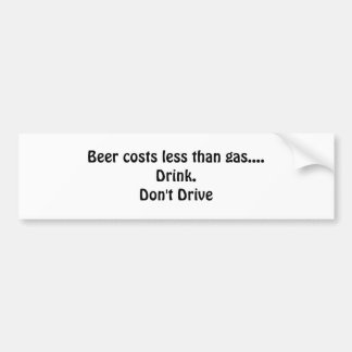 Beer Bumper Sticker