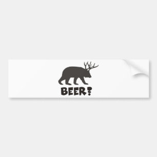 beer ? bumper sticker