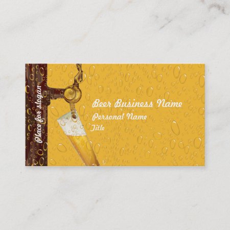 Beer Business Business Card