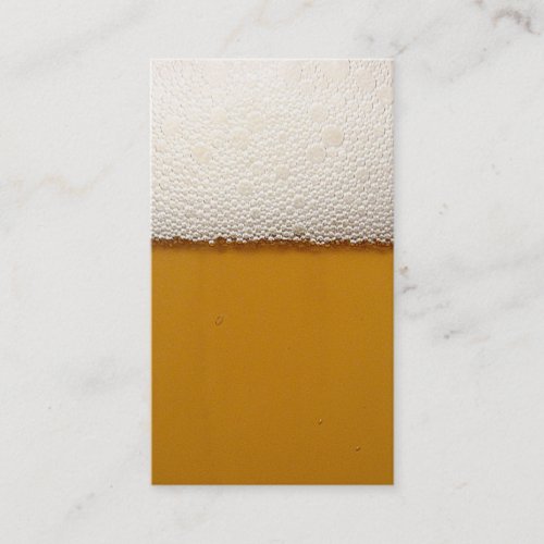 Beer Business Card