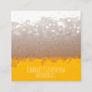 Beer Business Cards at Zazzle