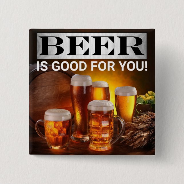 Beer™ Button (Front)
