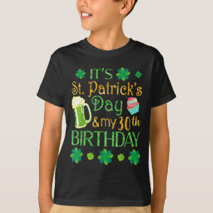 Beer Cake &amp; Shamrocks It's St Patrick Day &amp T-Shirt