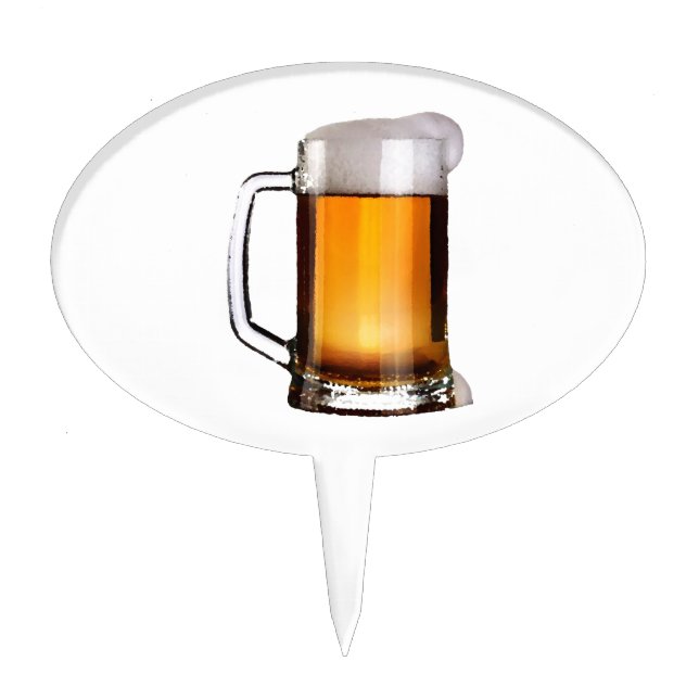 Beer Cake Topper (Front)